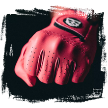 Load image into Gallery viewer, BEAVER GOLF Golf Glove All Season Ultra 'Sunset Red'