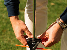 Load image into Gallery viewer, V Plane Short Game Training Aid with 2 x Drill Stix (Orange)