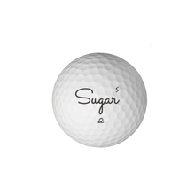 Load image into Gallery viewer, 2025 Sugar Golf 'S' Soft - Premium 2 Piece Surlyn Golf Balls - Sugar Lump - (8 balls)