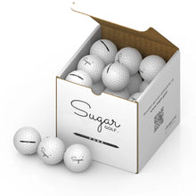 Load image into Gallery viewer, 2023 Sugar Pure - Premium 3 Piece Urethane Golf Balls - Single Cube (27 balls)