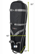 Load image into Gallery viewer, CaddyDaddy Defender Golf Travel Bag with North Pole Club Protector