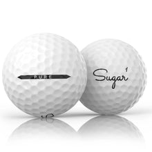 Load image into Gallery viewer, 2023 Sugar Pure - Premium 3 Piece Urethane Golf Balls - Single Cube (27 balls)