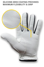 Load image into Gallery viewer, Men’s CaddyDaddy Claw Pro White Golf Glove
