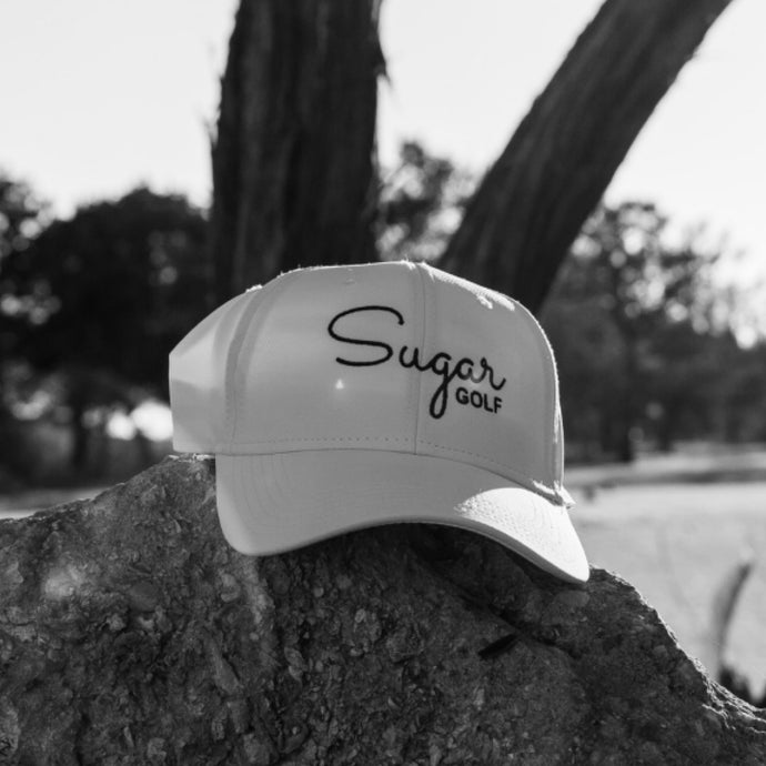 Sugar Golf Cap - White