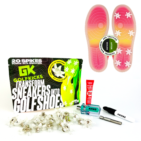 Golfkicks V5 Traction Kit (Clear)