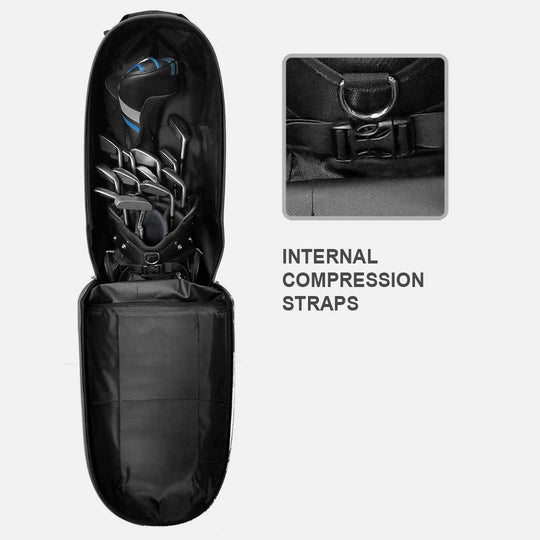 CaddyDaddy Enforcer Golf Travel Bag | Unrivalled Hard Top Durability