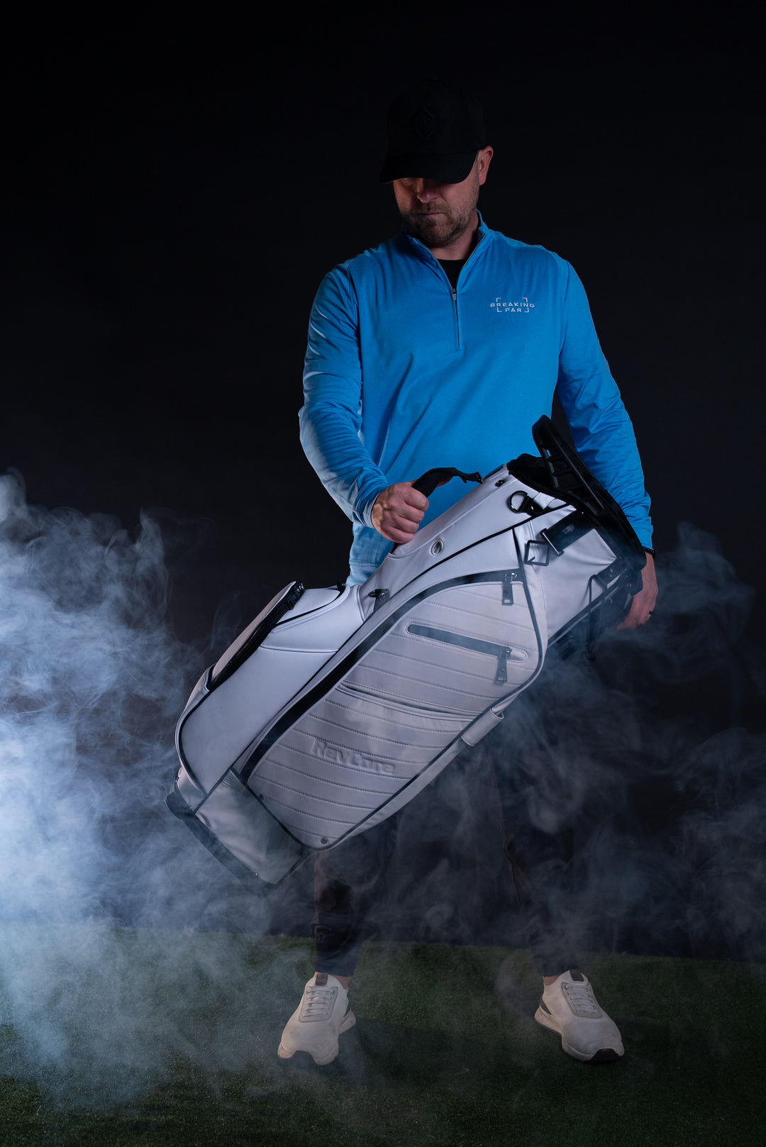 2026 CaddyDaddy Revcore LUX Golf Hybrid Stand Bag - 14 Way Divider - White