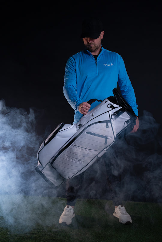 2026 CaddyDaddy Revcore LUX Golf Hybrid Stand Bag - 14 Way Divider - White