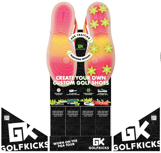 Golfkicks V5 Traction Kit (Clear)