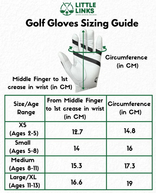 Little Links Kids Golf Training Glove