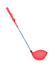 Load image into Gallery viewer, Left Handed Golfer Little Links Red Big Swing Driver - Age 6-9 (Height 45&quot; up to 54&quot;)
