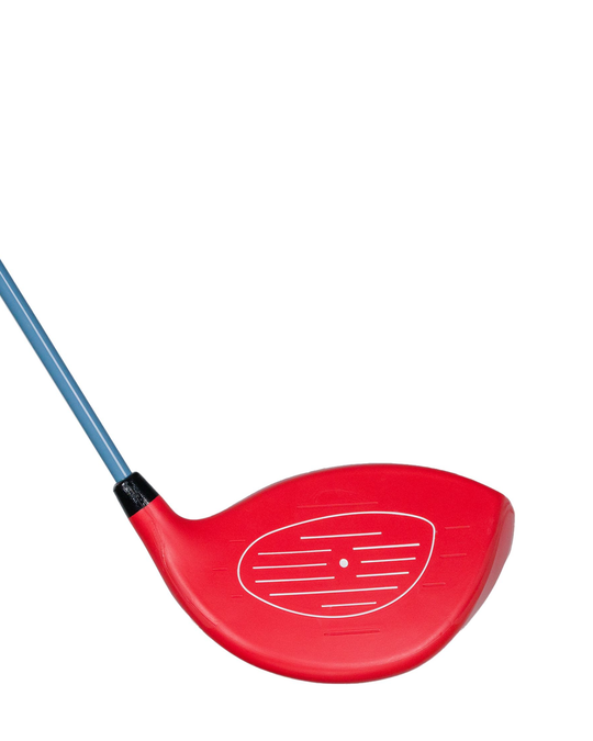 Left Handed Golfer Little Links Red Big Swing Driver - Age 6-9 (Height 45" up to 54")
