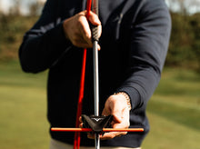 Load image into Gallery viewer, V Plane Short Game Training Aid with 2 x Drill Stix (Orange)
