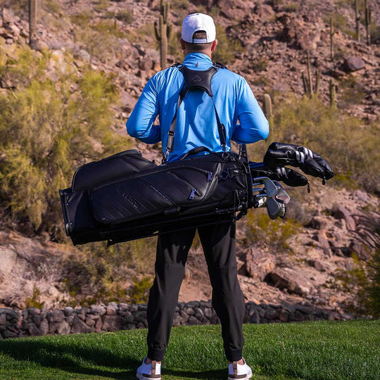 2026 CaddyDaddy Revcore LUX Golf Hybrid Stand Bag - 14 Way Divider - Matte Black