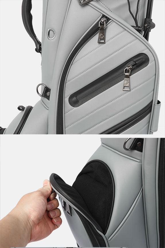 CaddyDaddy Revcore LT Lightweight Stand Bag - Grey
