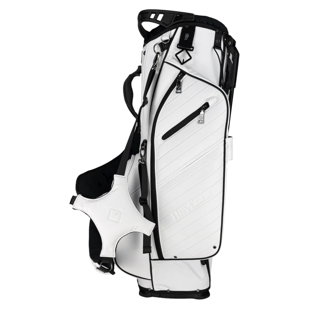2026 CaddyDaddy Revcore LUX Golf Hybrid Stand Bag - 14 Way Divider - White