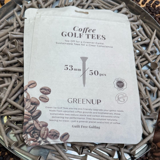GreenUp Golf Tees 10 x 50 pack (500 tees) - 53mm