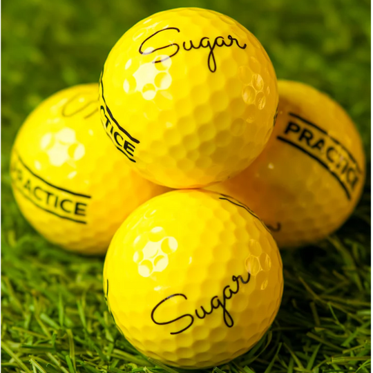 Sugar Golf Practice Range Balls - (100 balls)