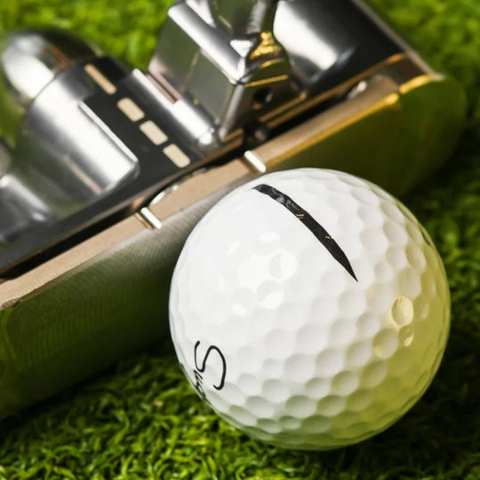 2025 Sugar Golf 'S' Soft - Premium 2 Piece Surlyn Golf Balls - Sugar Lump - (8 balls)