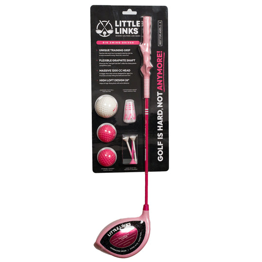 Little Links Pink Big Swing Driver - Age 2-6 (Height Up to 45")