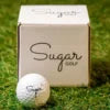 2025 Sugar Golf 'P' Pure - Premium 3 Piece Urethane Golf Balls - Sugar Lump - (8 balls)