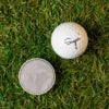 2025 Sugar Golf 'P' Pure - Premium 3 Piece Urethane Golf Balls - Sugar Lump - (8 balls)