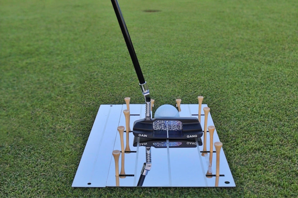 Short Game Gains - Signature Steel Putting Mirror