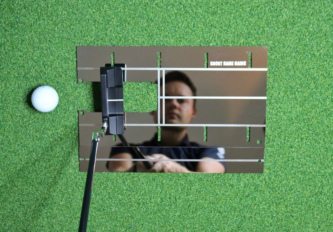 Short Game Gains - Signature Steel Putting Mirror