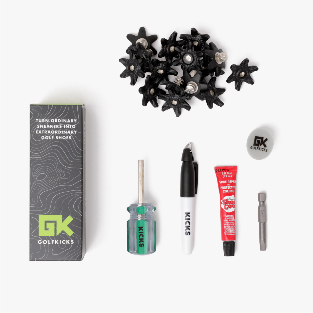 Golfkicks V5 Traction Kit (Black)