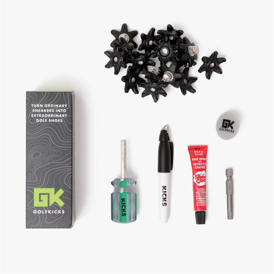 Golfkicks V5 Traction Kit (Black)