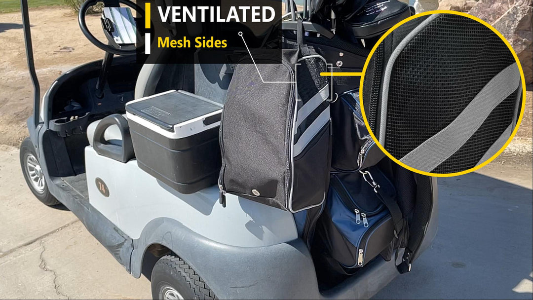 Caddydaddy Premium Golf Shoe Bag