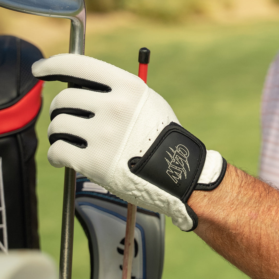Men’s CaddyDaddy Claw Pro White Golf Glove
