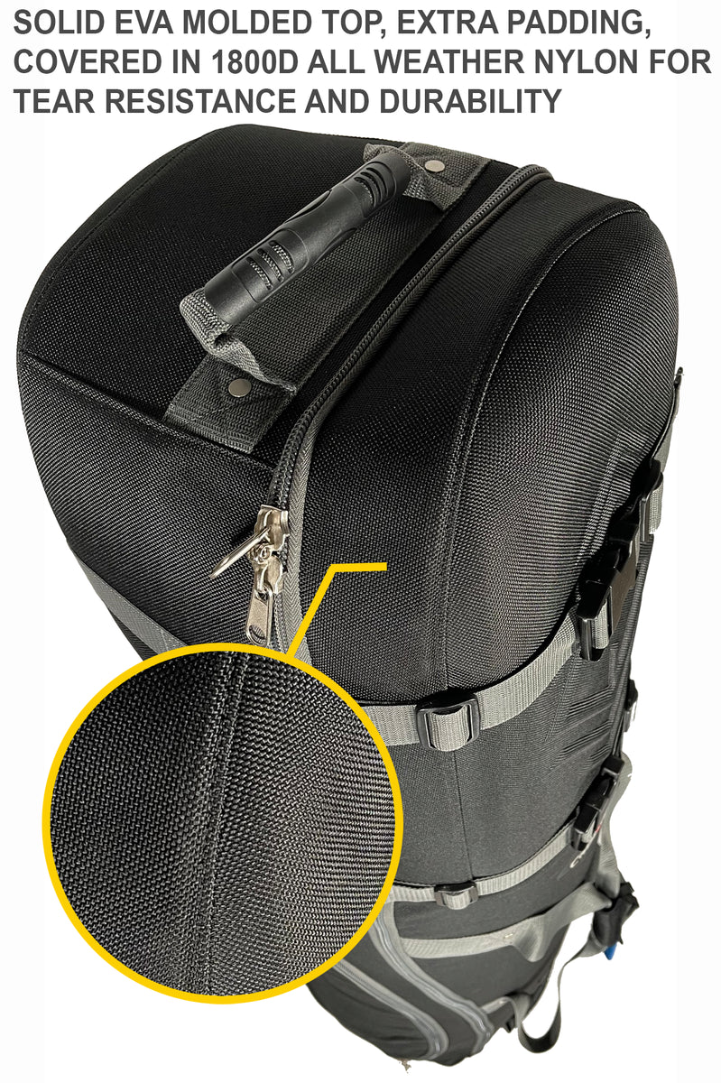CaddyDaddy Defender Golf Travel Bag with North Pole Club Protector