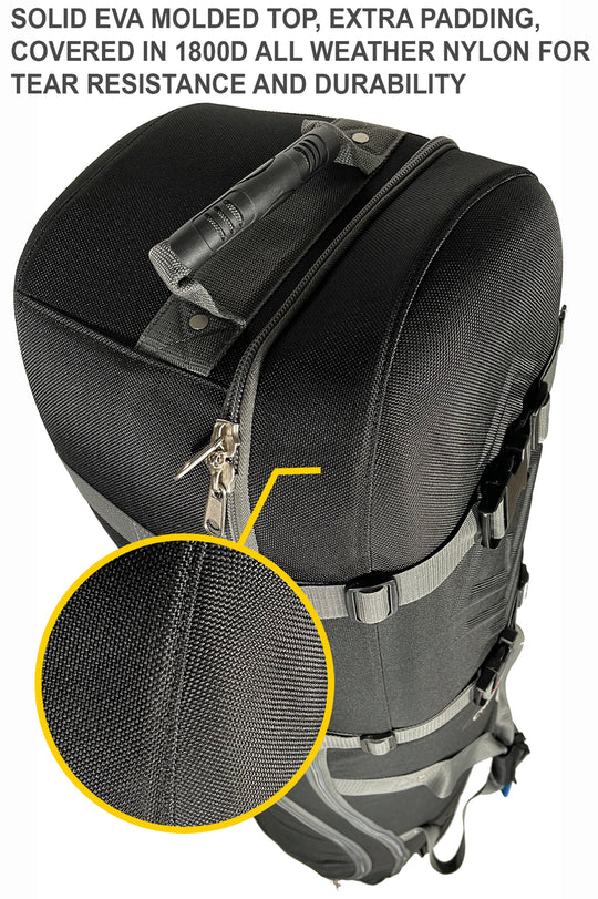 CaddyDaddy Defender Golf Travel Bag with North Pole Club Protector