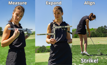 Load image into Gallery viewer, Stance Caddy - Golf Stance and Alignment Training Aid
