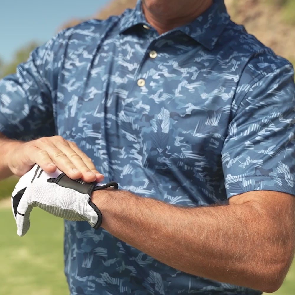 Men’s White CaddyDaddy Claw Golf Glove