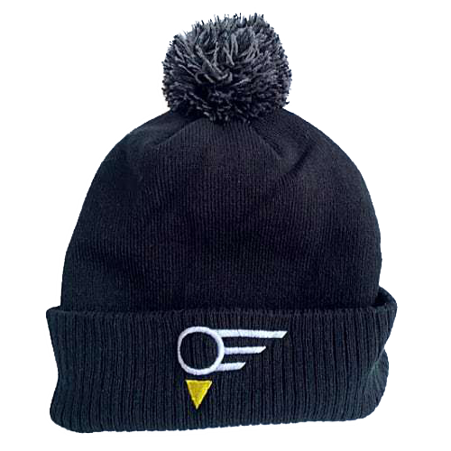 Black EGN "ELEVATION"  Golf Bobble Hat