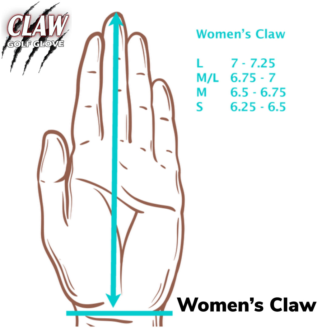Ladies' CaddyDaddy Claw Golf Glove