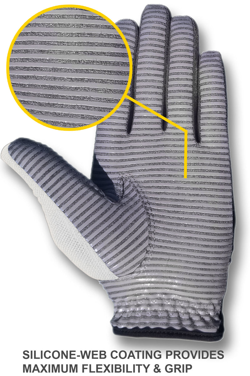 Men’s White CaddyDaddy Claw Golf Glove