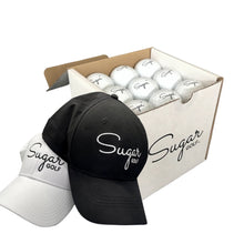 Load image into Gallery viewer, Sugar Golf 2023 G1 - 27 Ball Sugar Cube/Black Cap Combo Deal
