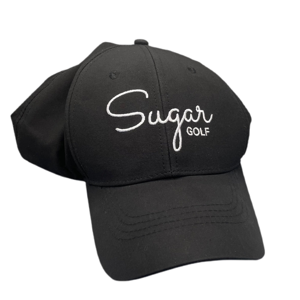 Sugar Golf Cap - Black