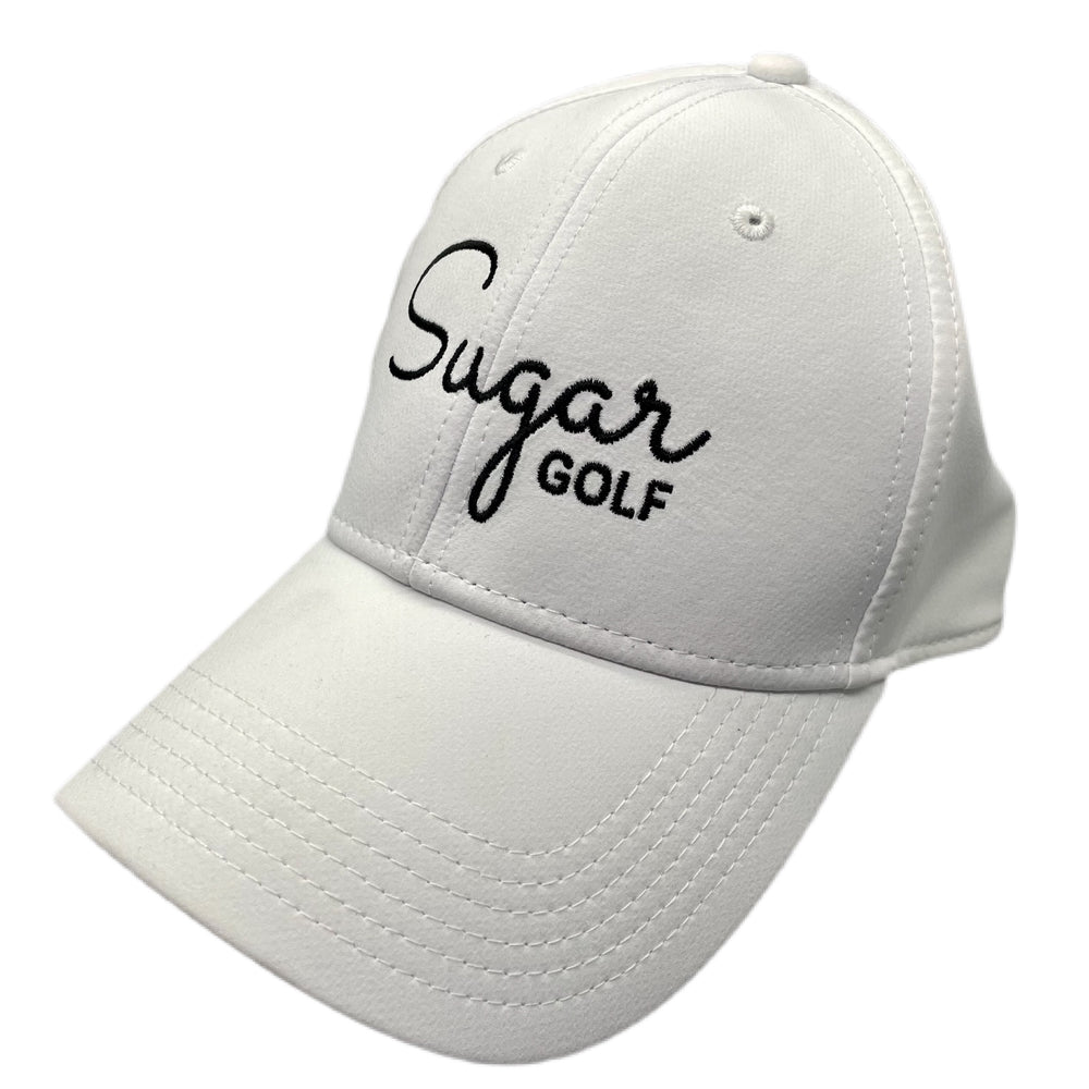 Sugar Golf Cap - White
