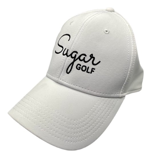 Sugar Golf Cap - White