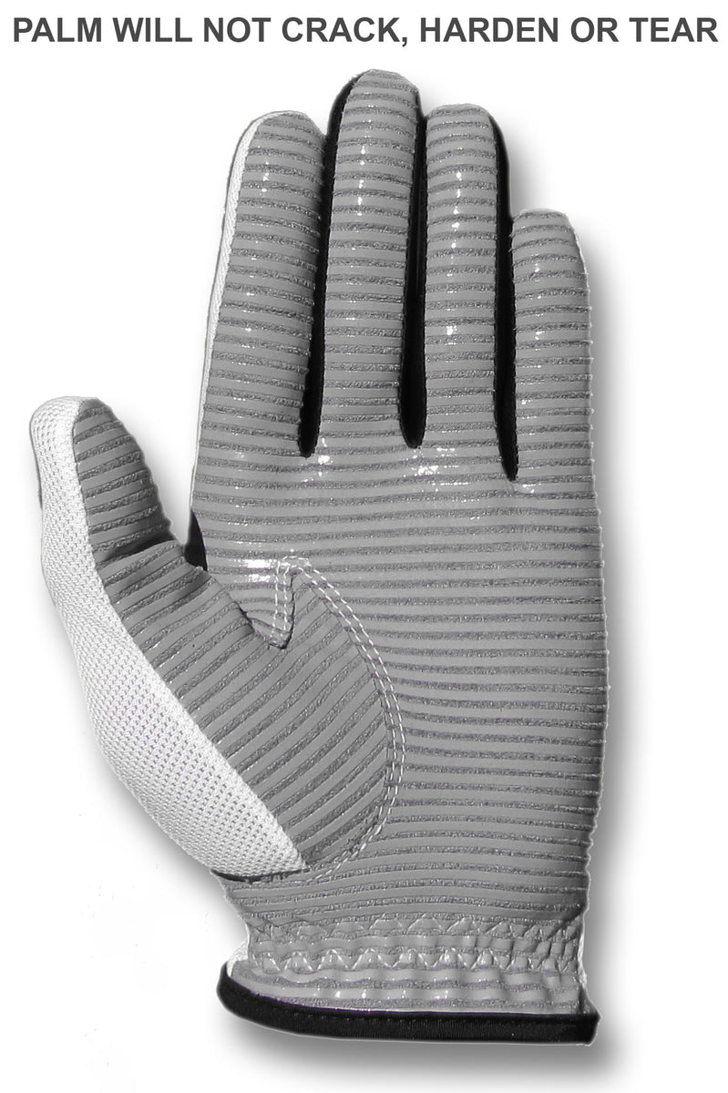Men’s White CaddyDaddy Claw Golf Glove